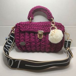 Crochet purse